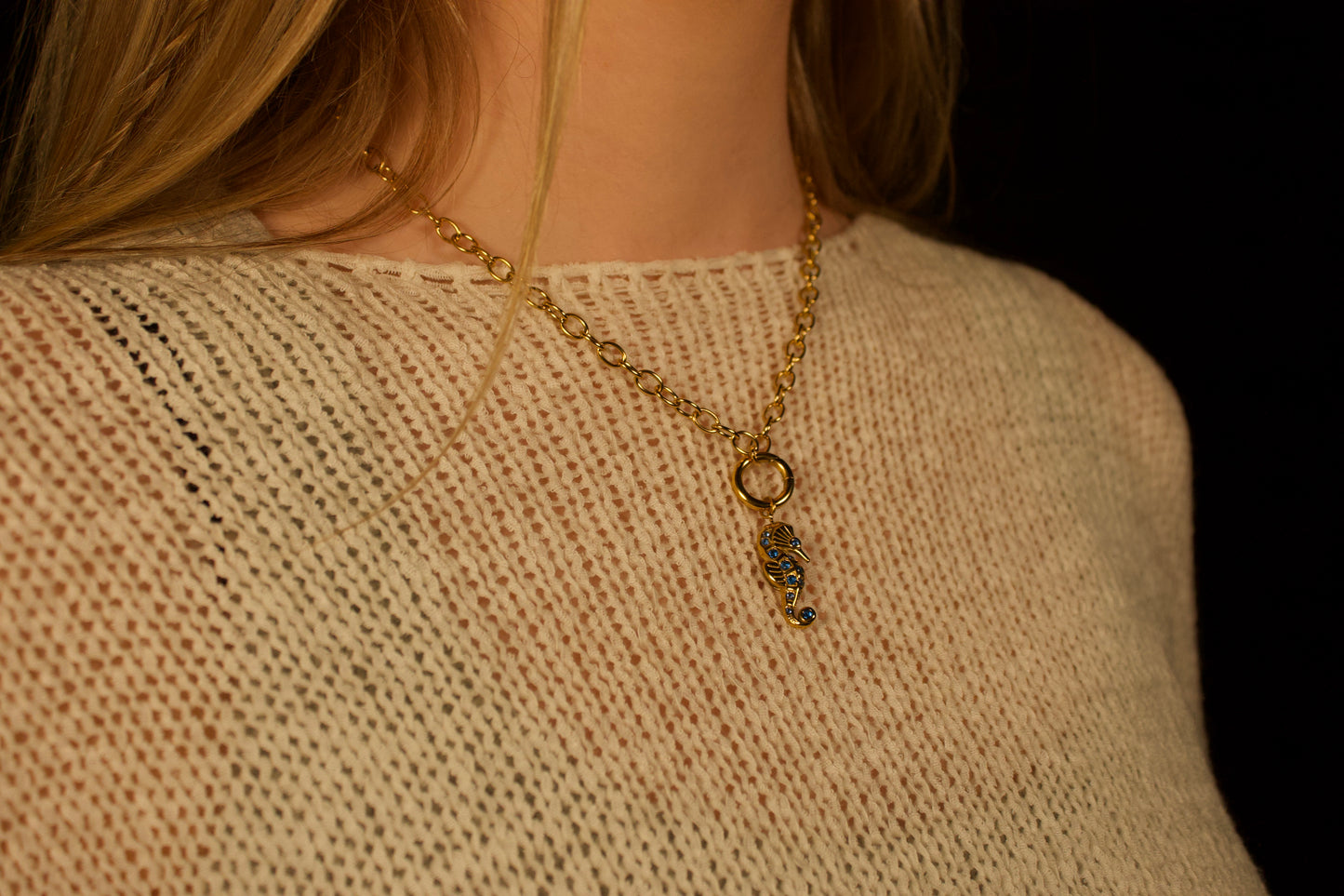 Seahorse Charm